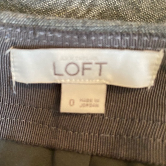 Loft Pencil Skirt Size 0 - Picture 3 of 4